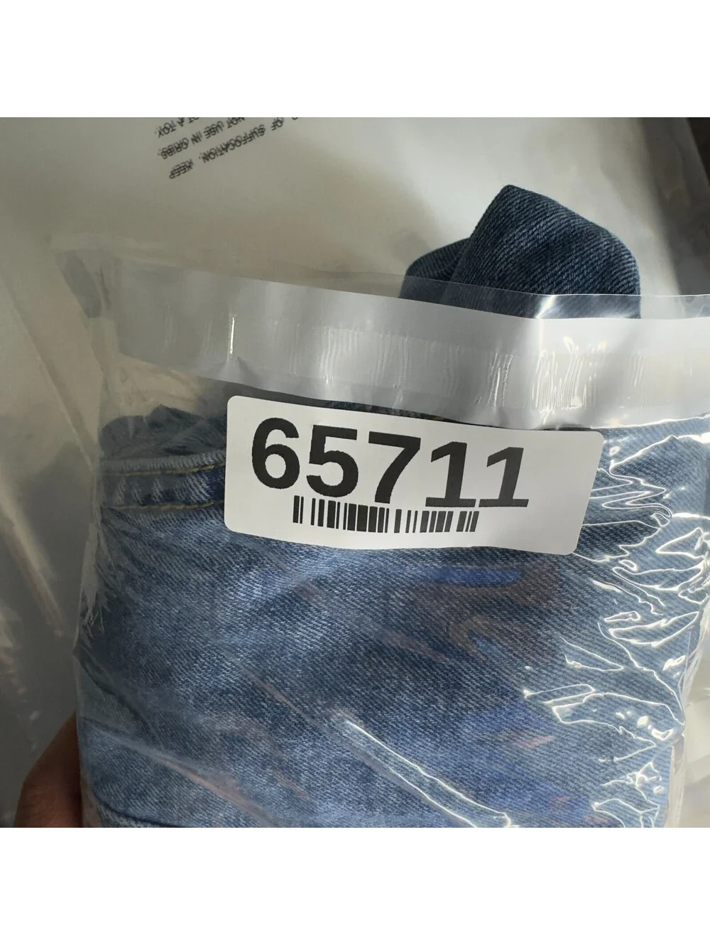 Levi's Jeans Men 32*29 Blue Denim Medium Wash Mid Rise Straight 550 Pockets